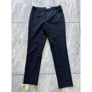 R LABEL Pants Womens Medium Black Stretch Pull-On Tapered Leg Casual Office Work